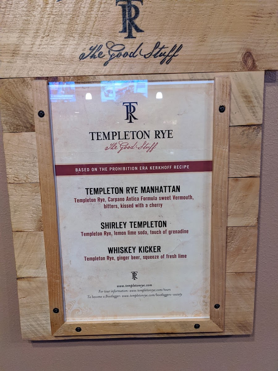 The Still Bar & Grill Photo Menu 2