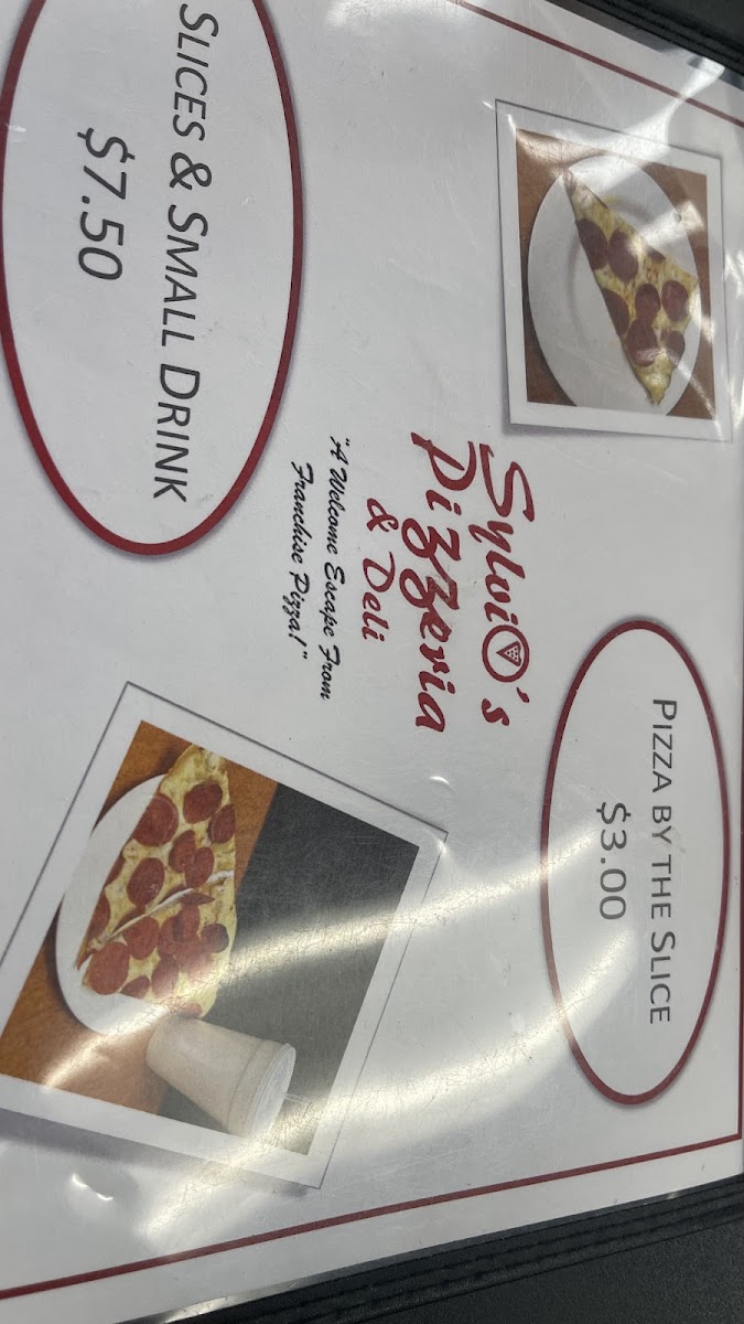 Sylvio's Pizzeria & Deli Photo Menu 3