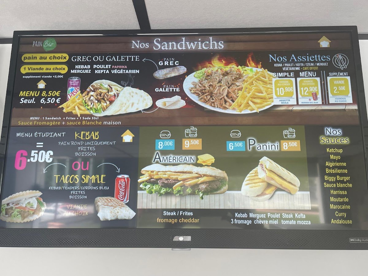 Caz Food Photo Menu 1