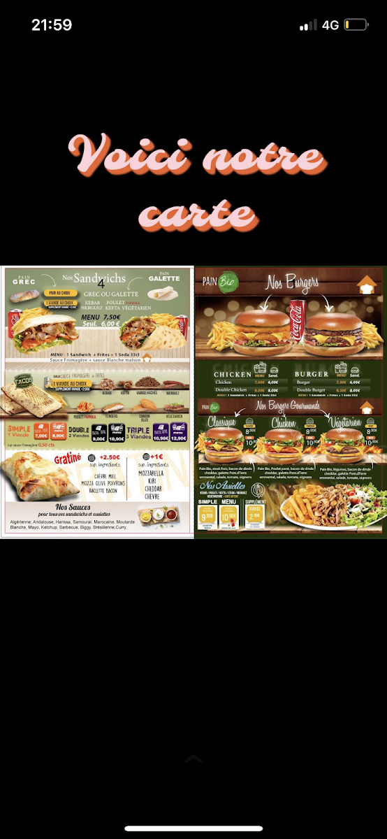 Caz Food Photo Menu 3