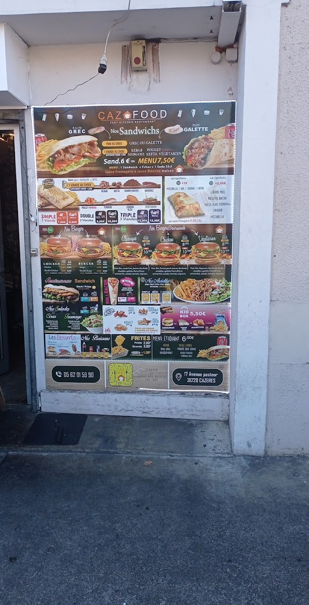 Caz Food Photo Menu 7