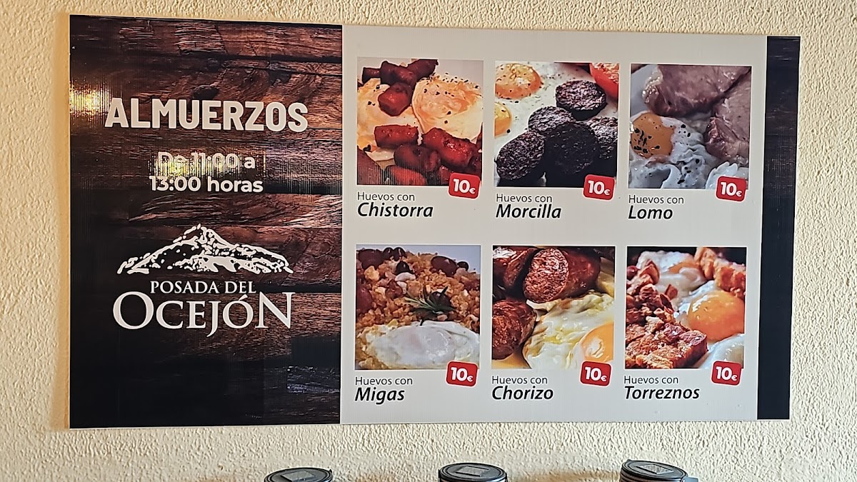 Restaurante Posada del Ocejon Photo Menu 1