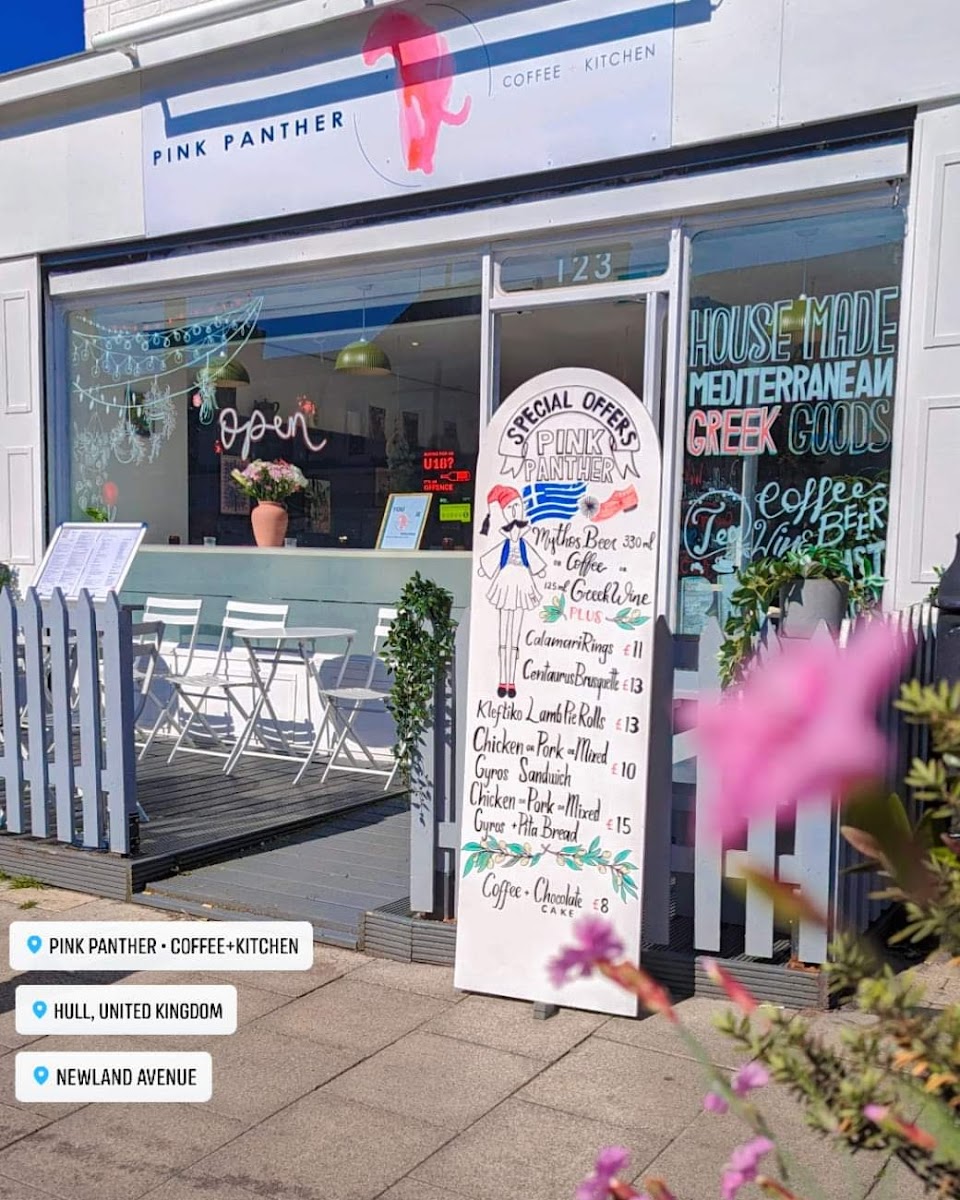 Pink Panther coffee+kitchen | Greek-Mediterranean Food