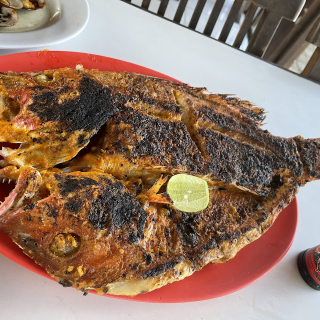 Menu Bebakaran Seafood Lengkap