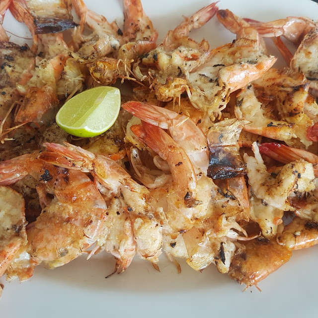 Креветки На Гриле