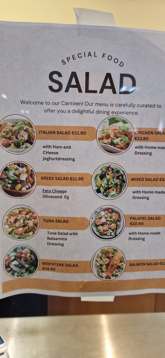 German Canteen Photo Menu 8