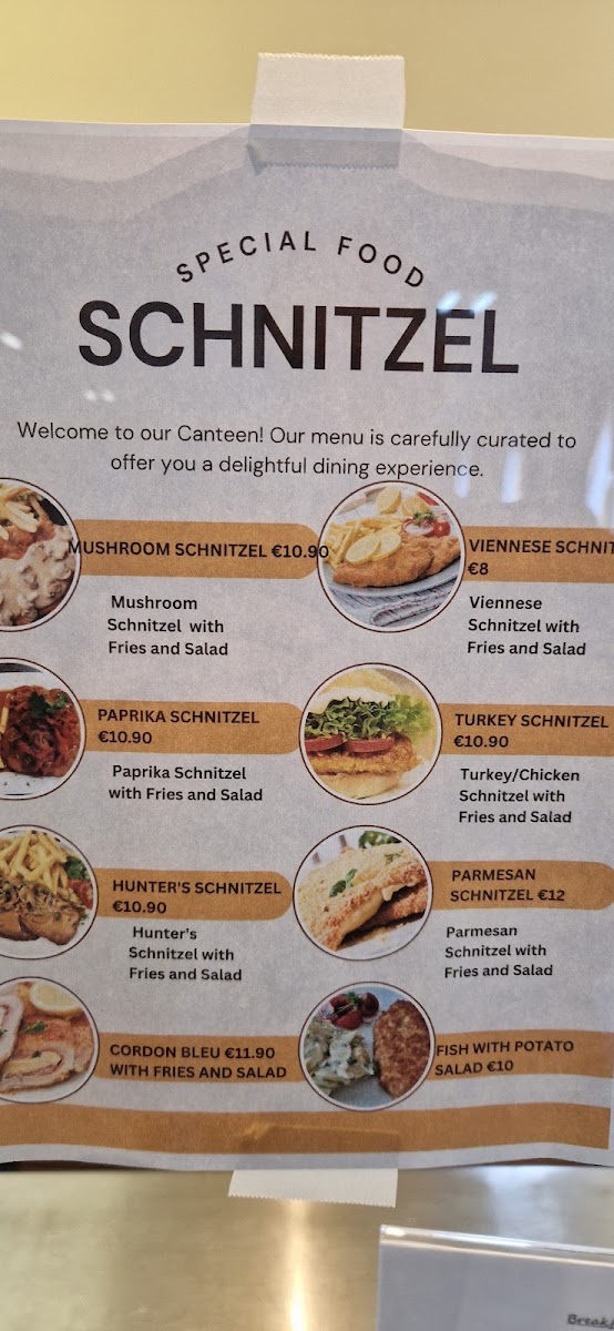 German Canteen Photo Menu 9