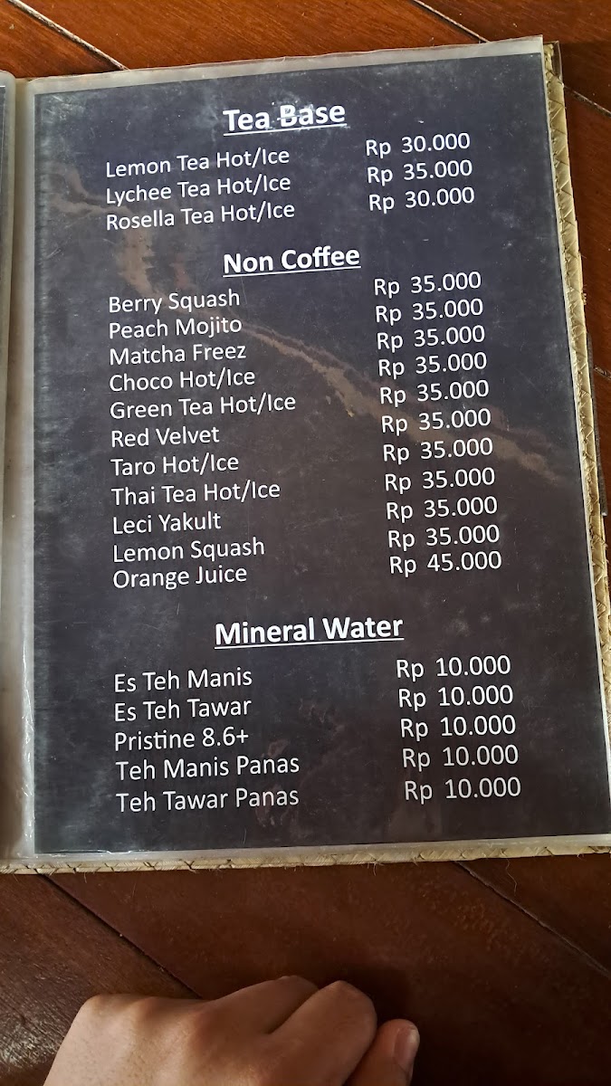 Kafe alam Photo Menu 2