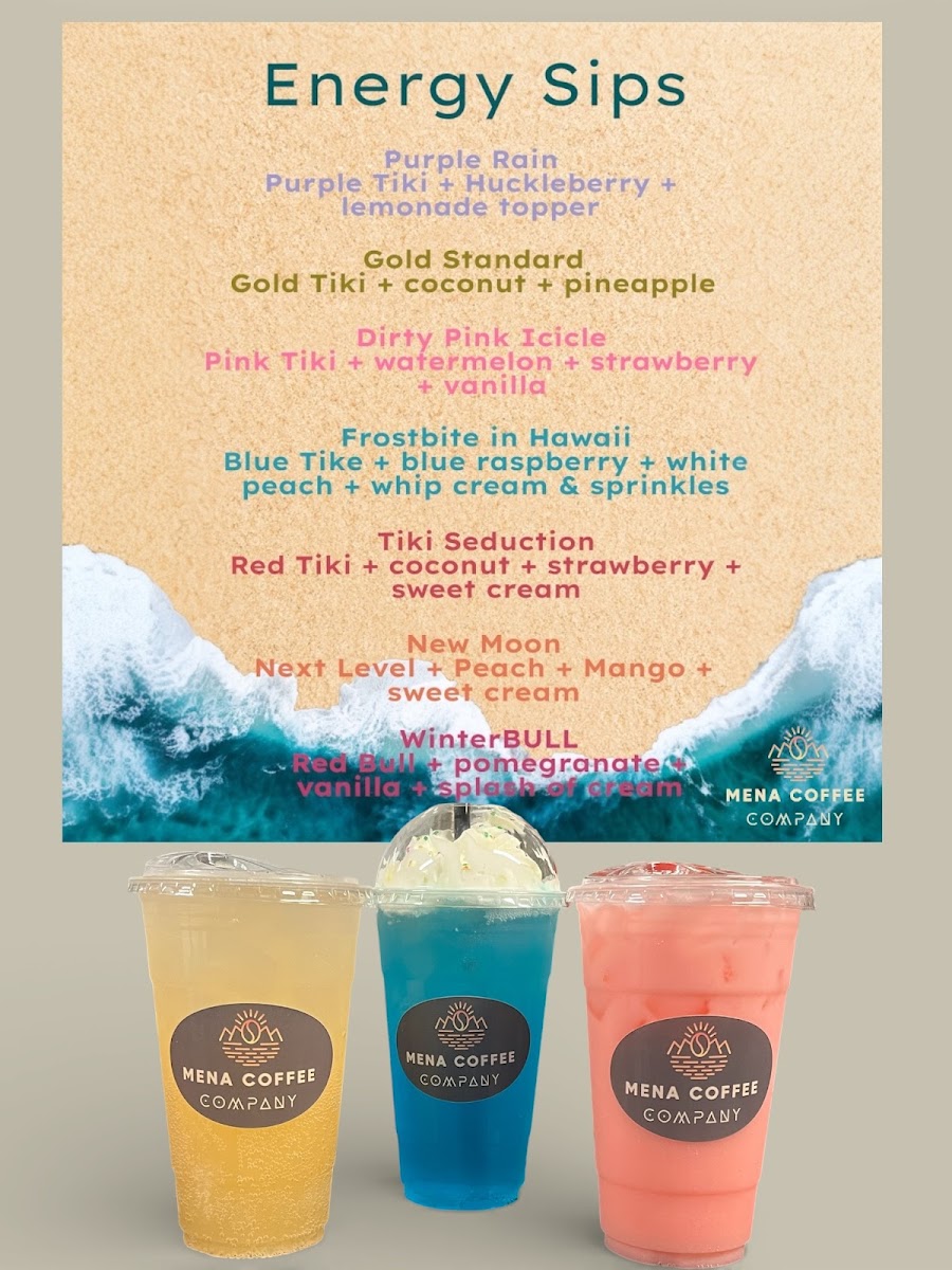 Mena Coffee Company Drive-Thru Photo Menu 6