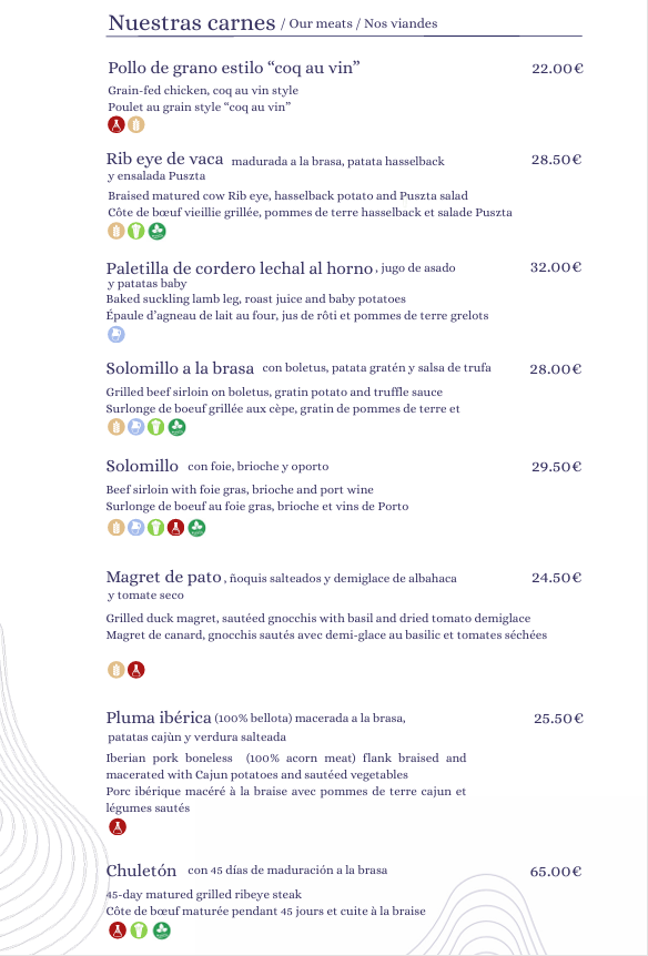 Restaurante La Reserva Santa Rosalía Photo Menu 1