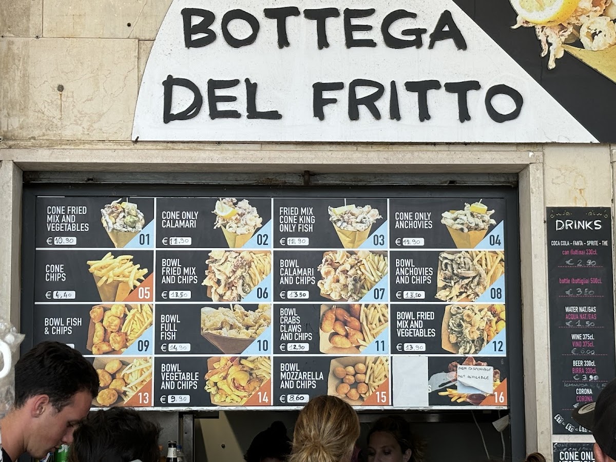 La Bottega del Fritto Photo Menu 1