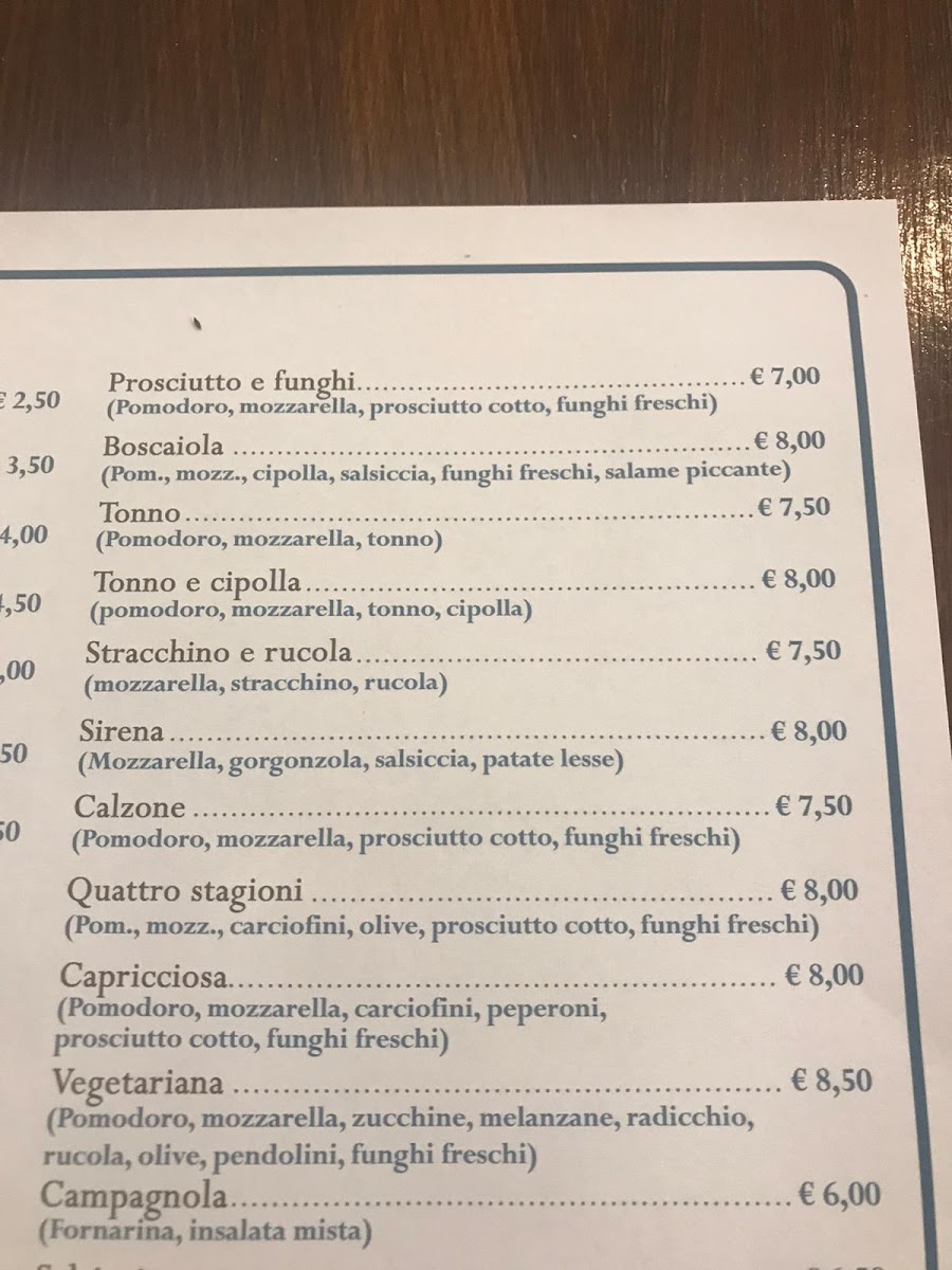 Ristorante Pizzeria dal Gobbo Photo Menu 2