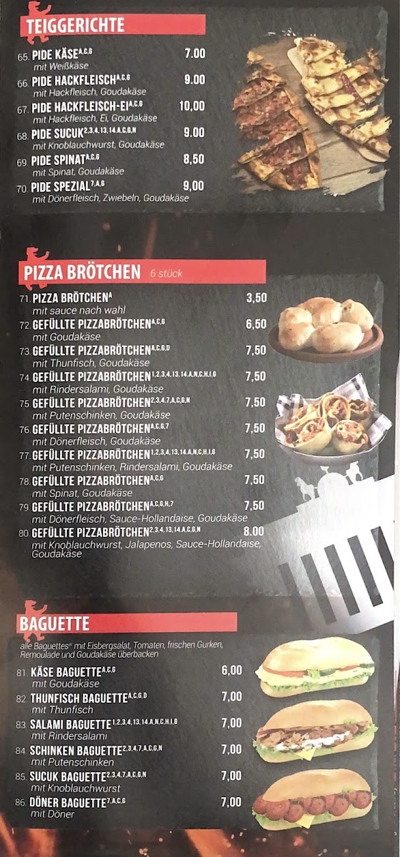 Berliner City Döner Photo Menu 2