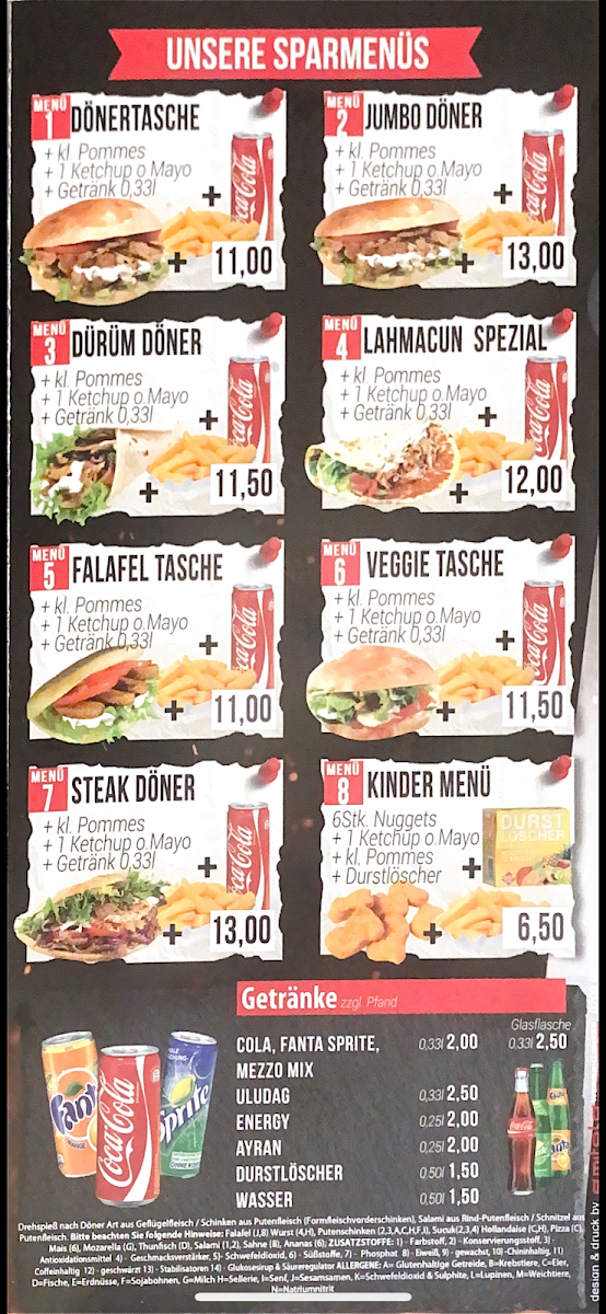 Berliner City Döner Photo Menu 4