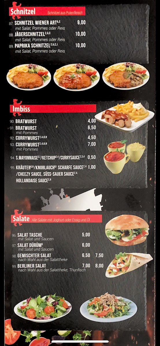 Berliner City Döner Photo Menu 5