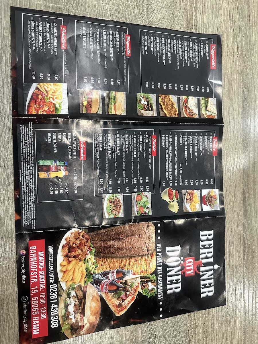 Berliner City Döner Photo Menu 7