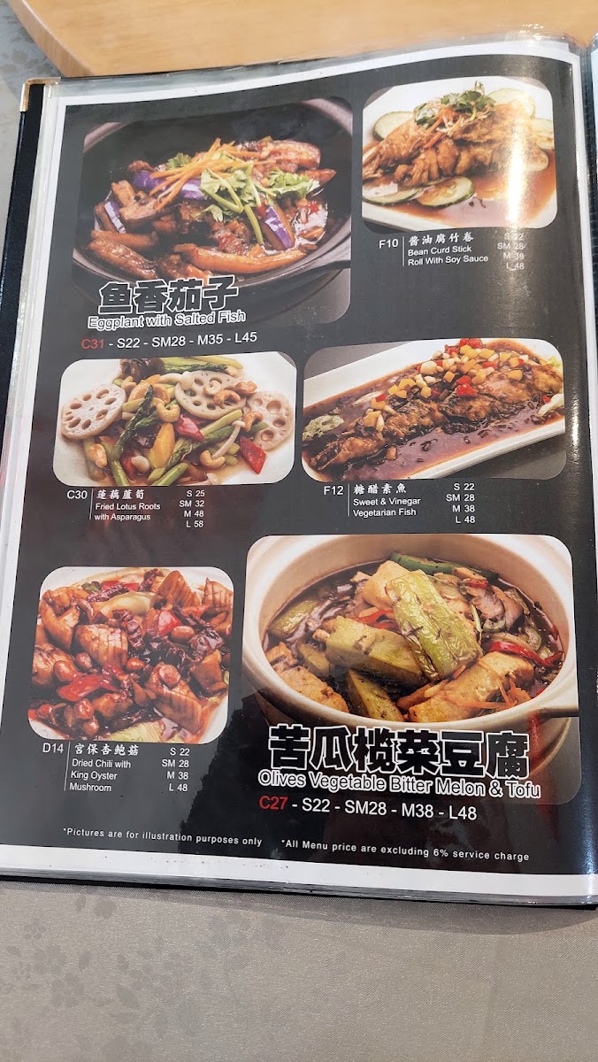 Nature's Vegetarian Restaurant Photo Menu 6