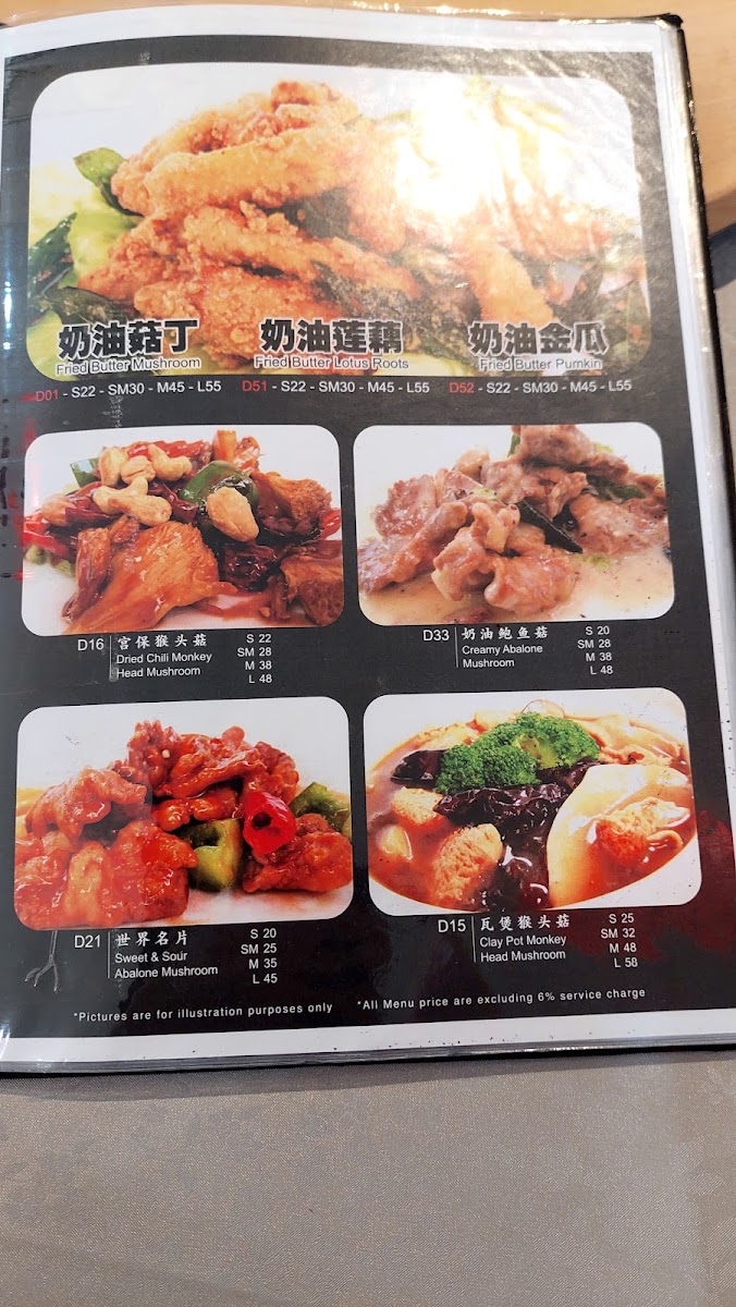 Nature's Vegetarian Restaurant Photo Menu 8