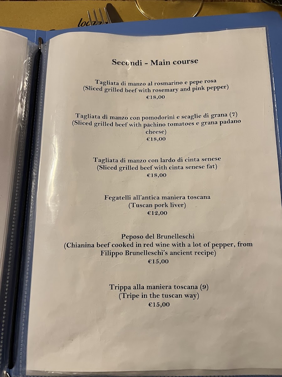 Locanda di Casalmustia Photo Menu 5