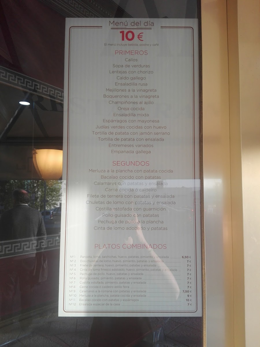 Cafetería Restaurante Araujo Photo Menu 5