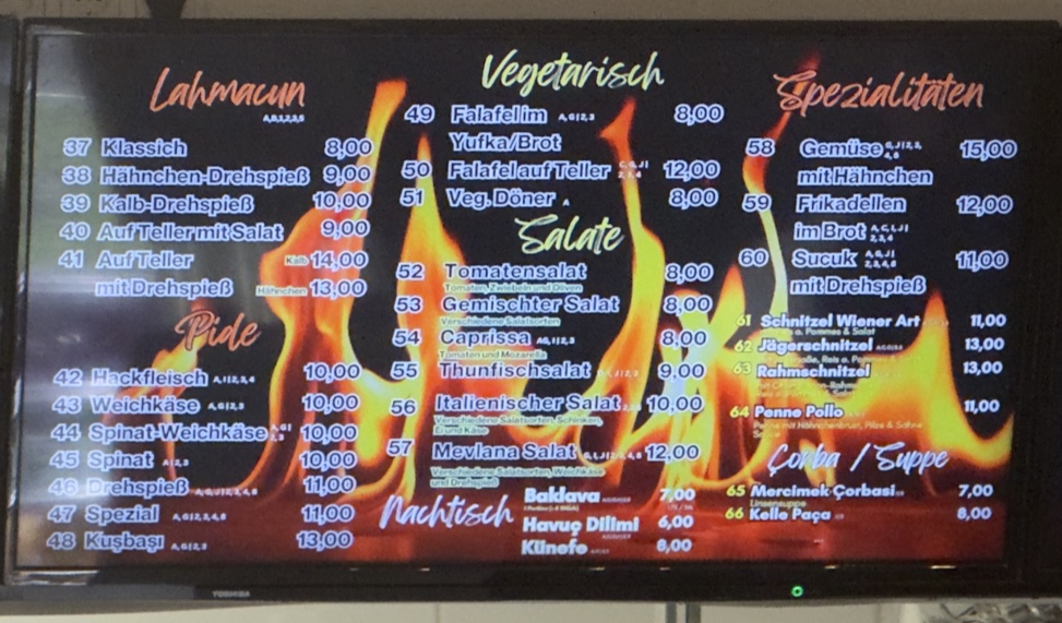 Mevlana Döner und Pizza Haus Photo Menu 3