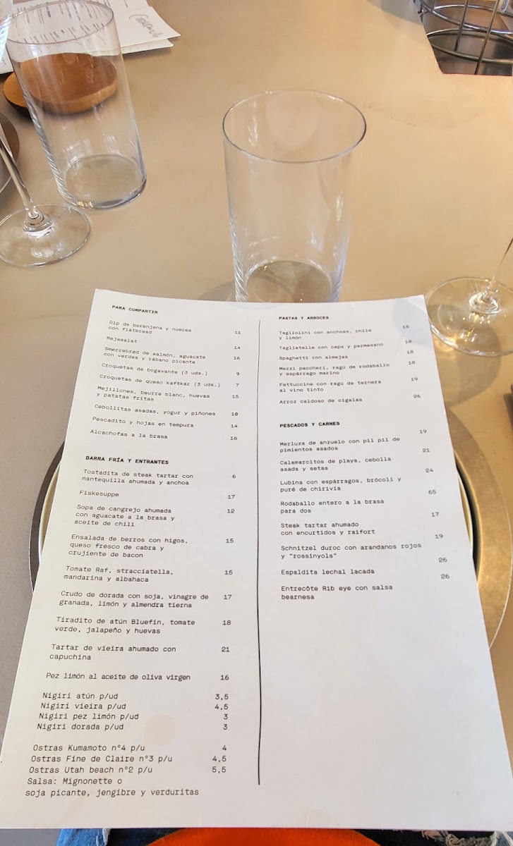 FiskeBar Barcelona Photo Menu 5