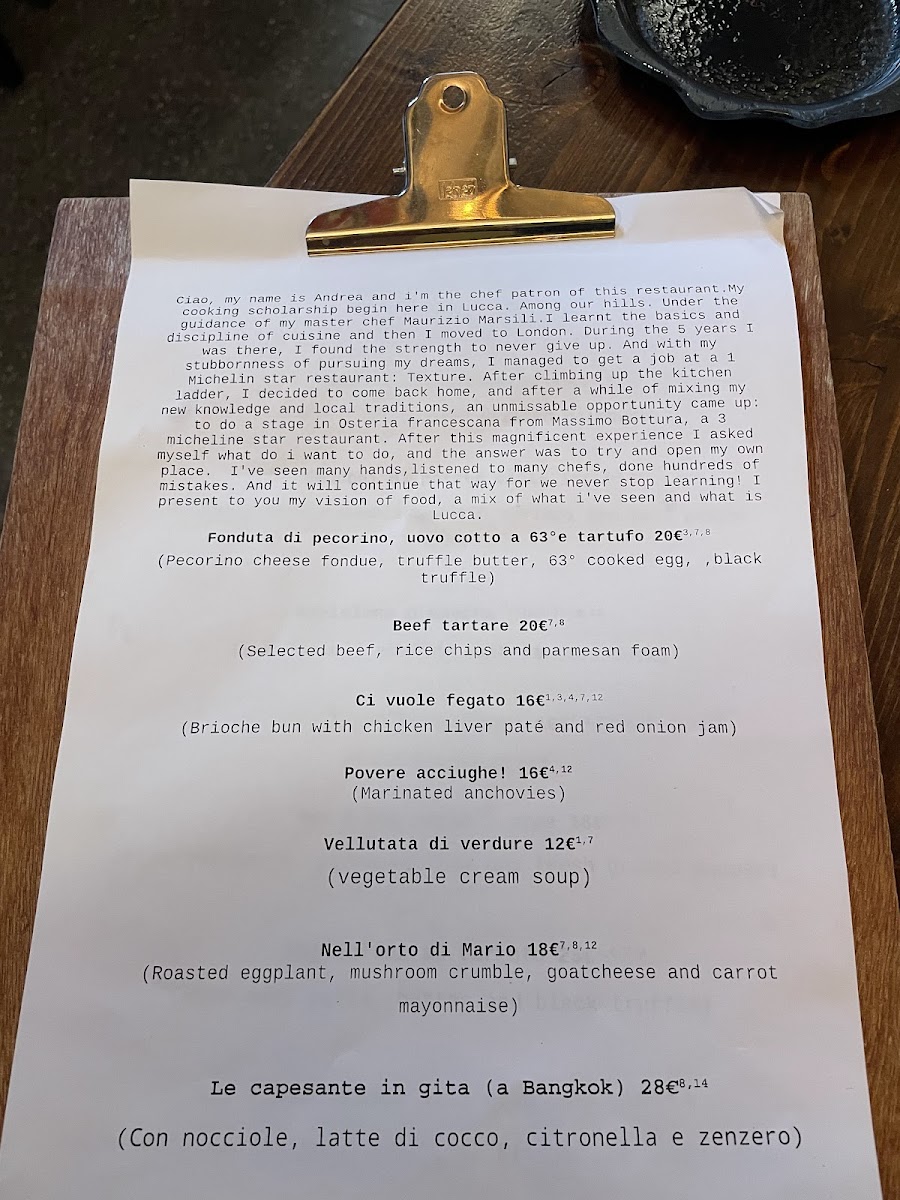 Carbone Photo Menu 1