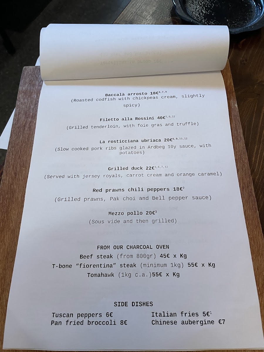 Carbone Photo Menu 2