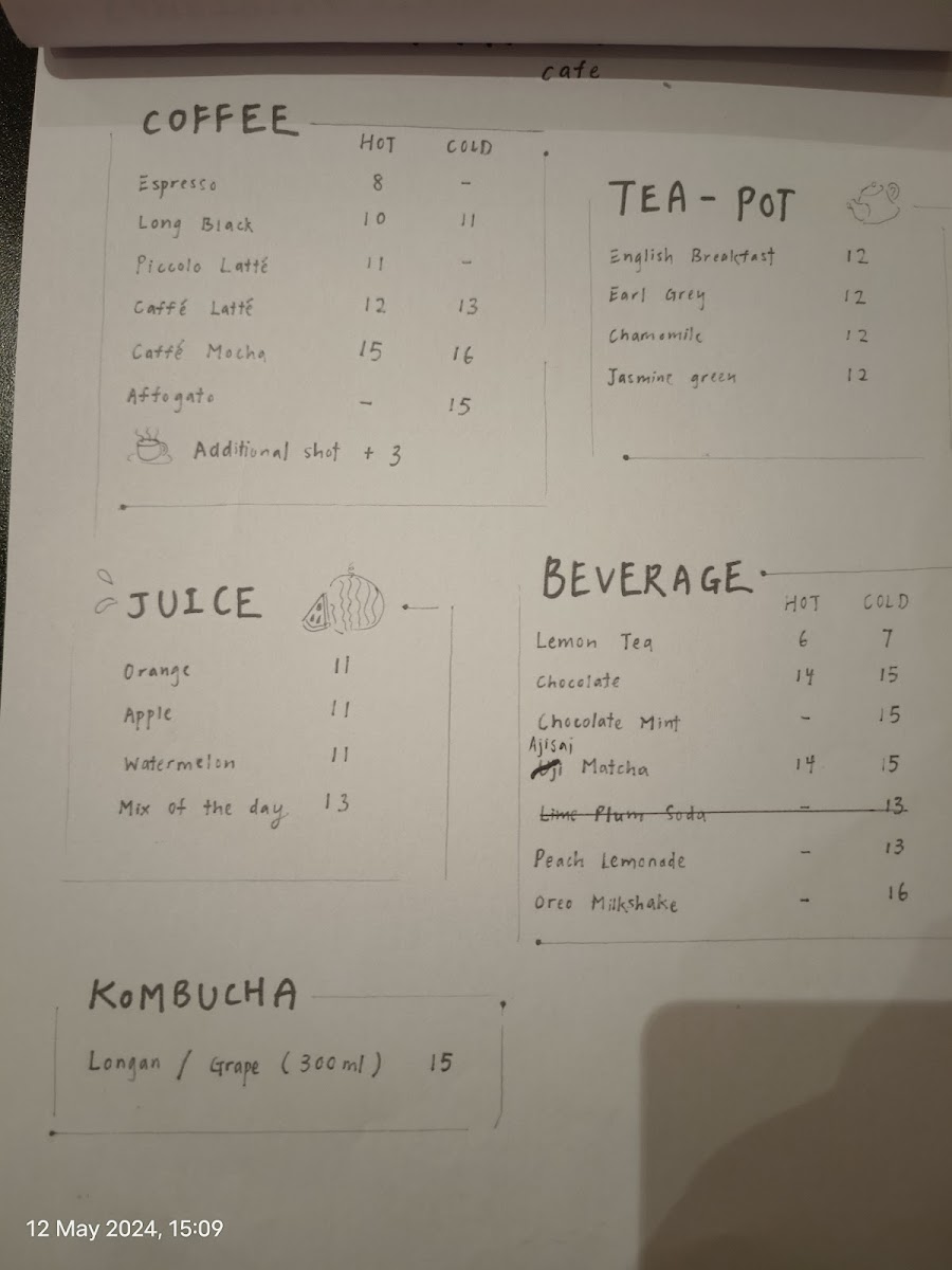 Hinz Cafe Photo Menu 8