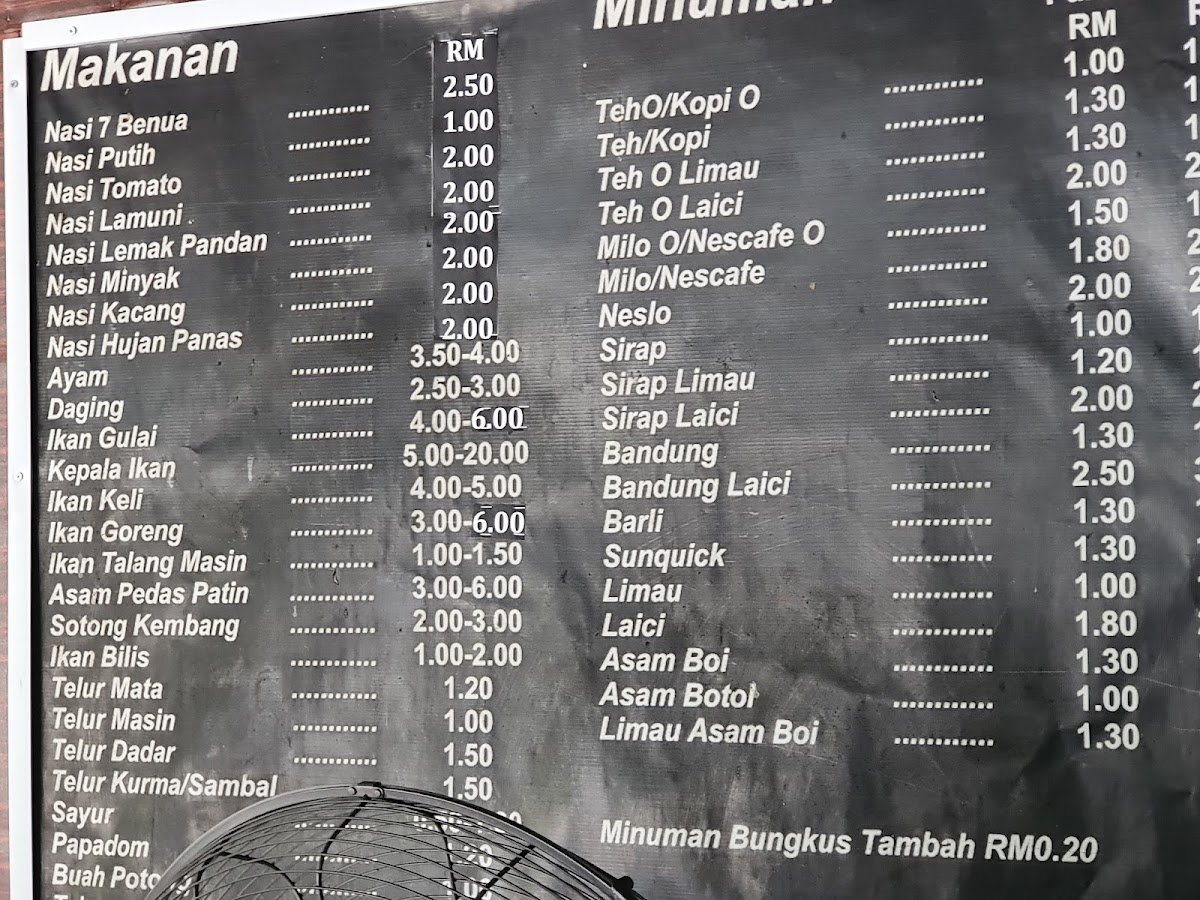 Nasi 7 Benua Koo Boo Cafe Photo Menu 1