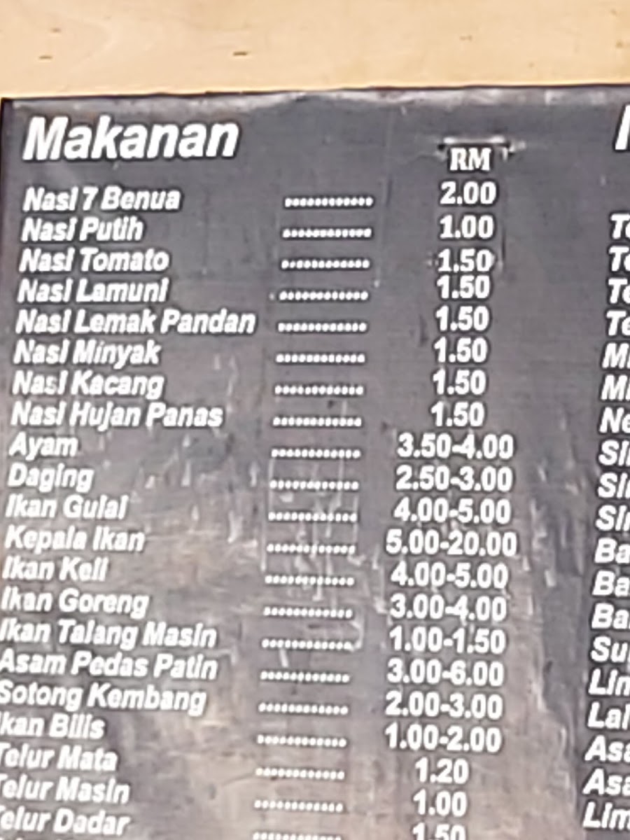 Nasi 7 Benua Koo Boo Cafe Photo Menu 4