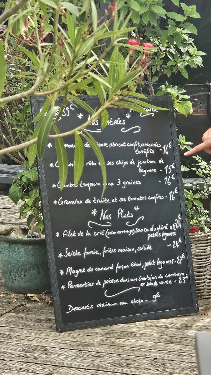 Restaurant L'Île aux Oiseaux Photo Menu 2