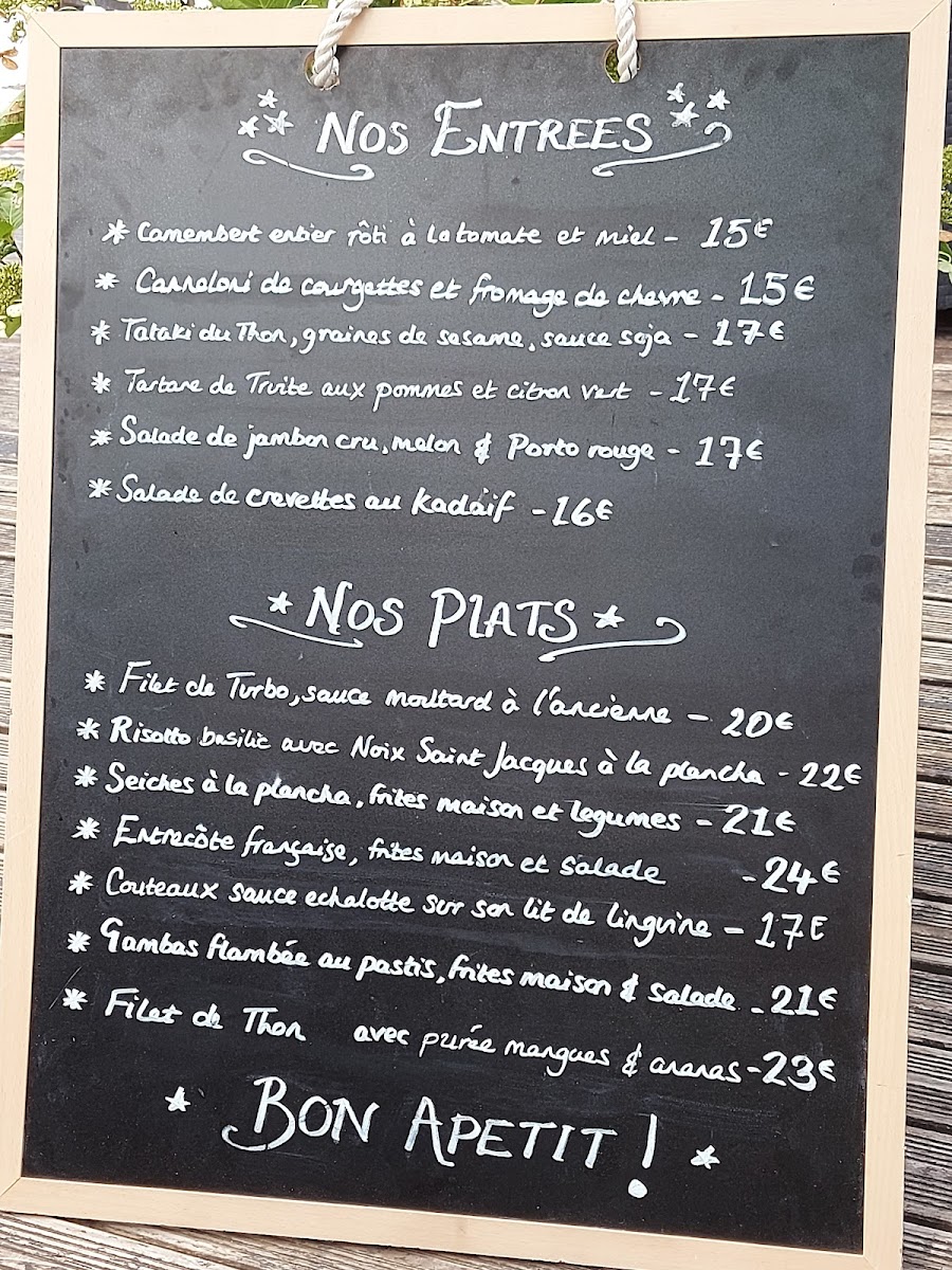 Restaurant L'Île aux Oiseaux Photo Menu 6