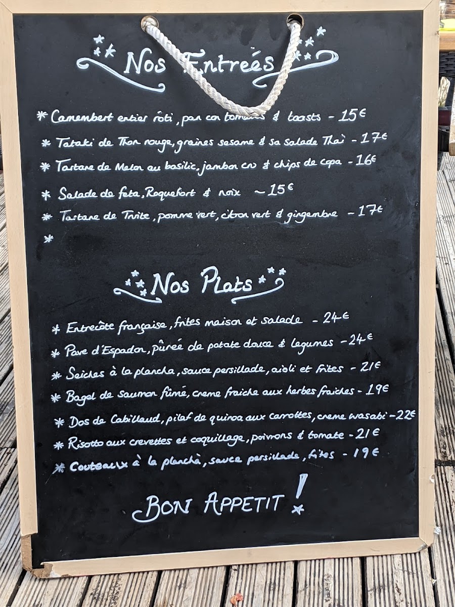 Restaurant L'Île aux Oiseaux Photo Menu 8