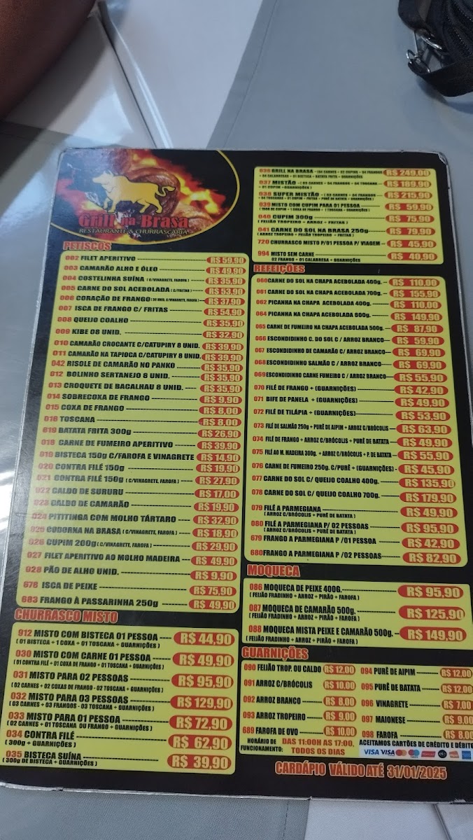 Família Grill Photo Menu 1