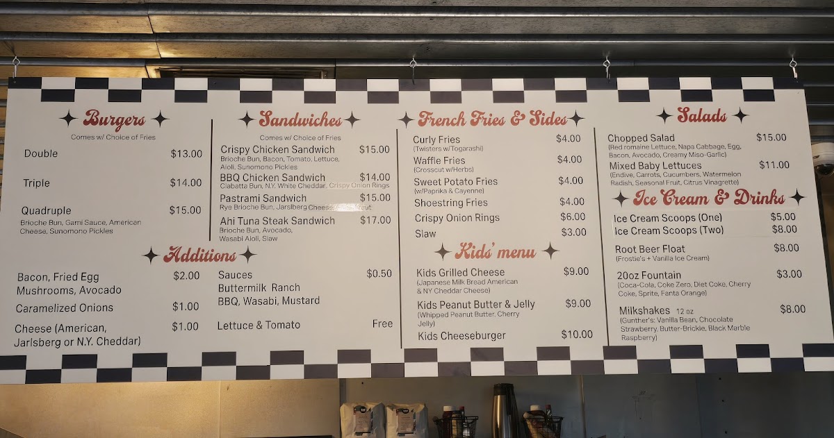 Gami Burger Photo Menu 7
