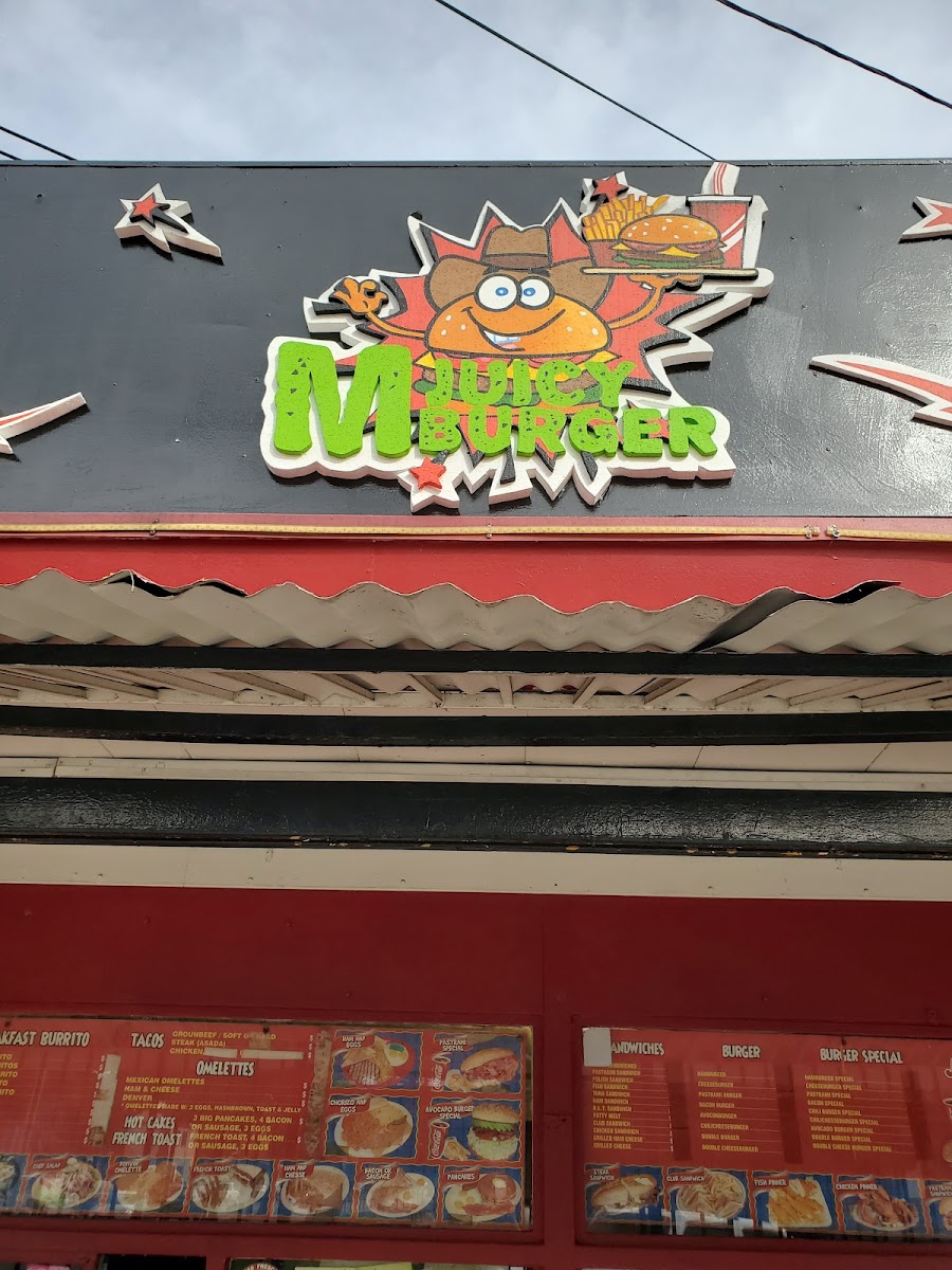 M Juicy Burger Photo Menu 1