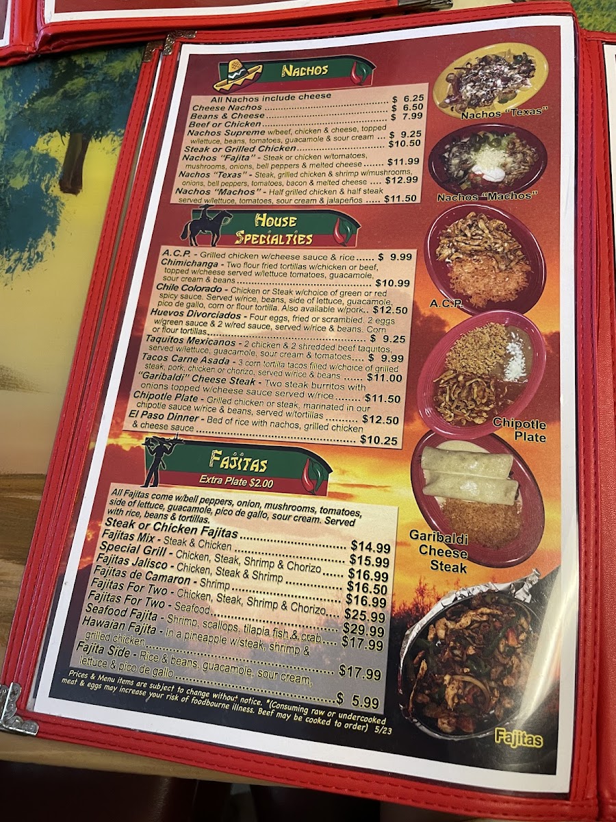 El Charro Mexican Grill Photo Menu 7