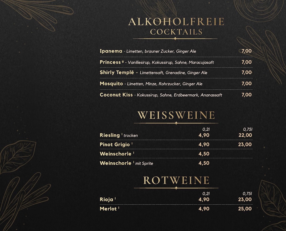 Cubi Restaurant Photo Menu 1