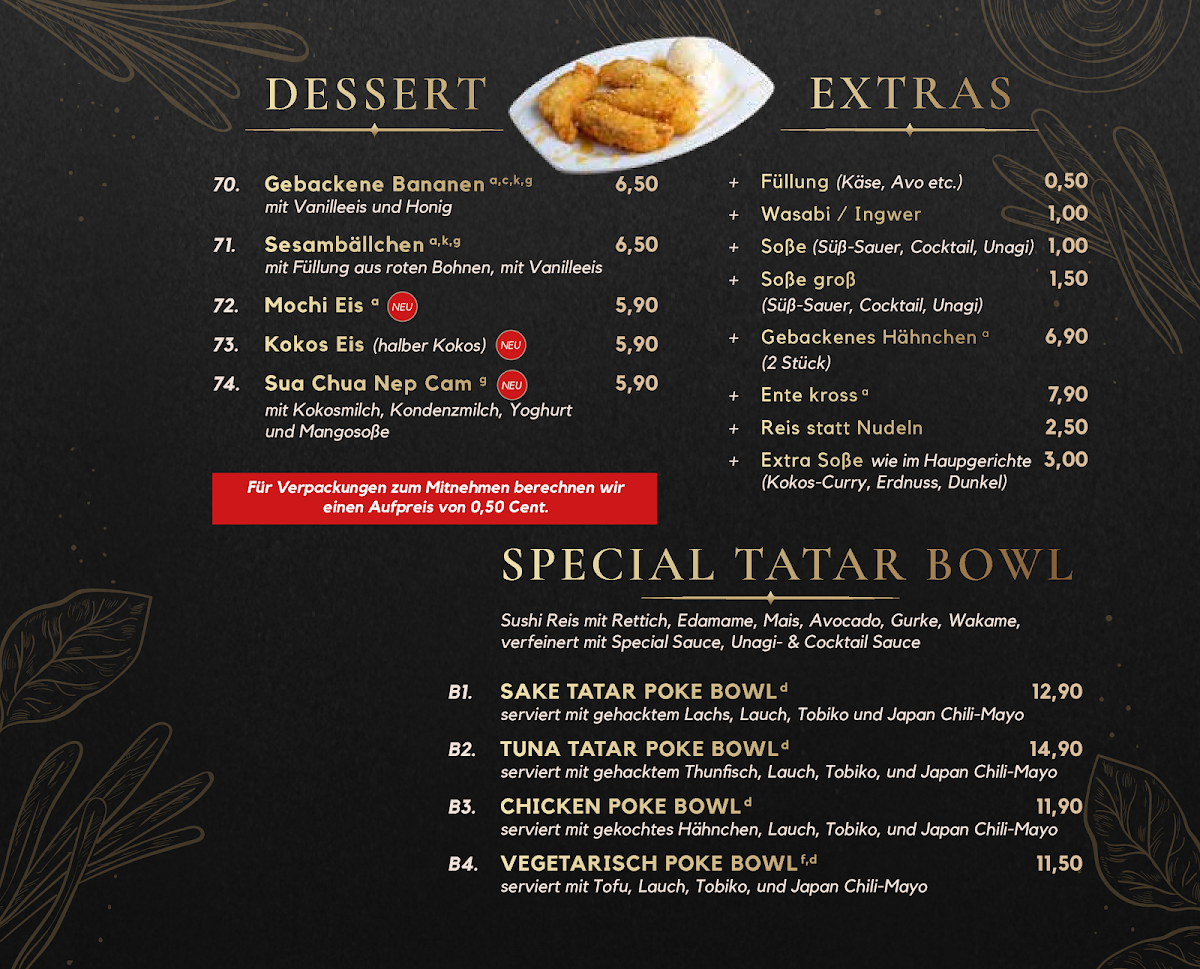 Cubi Restaurant Photo Menu 2