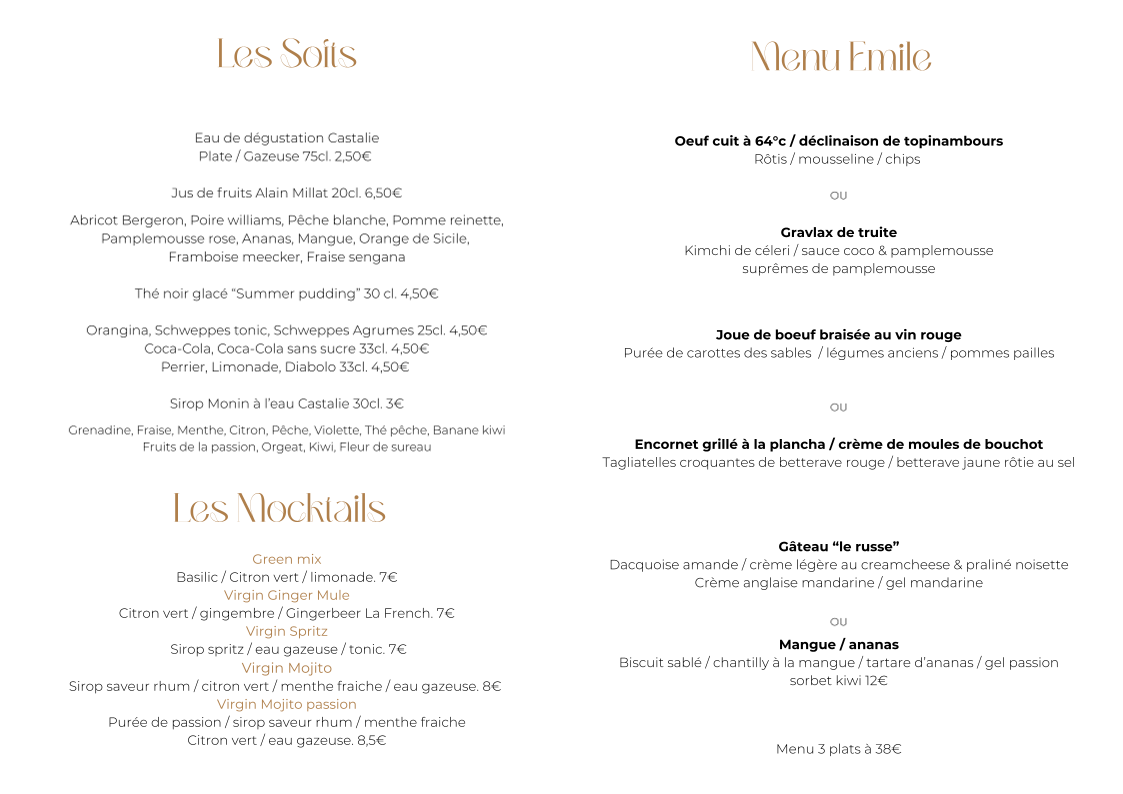 Le Littré Photo Menu 6