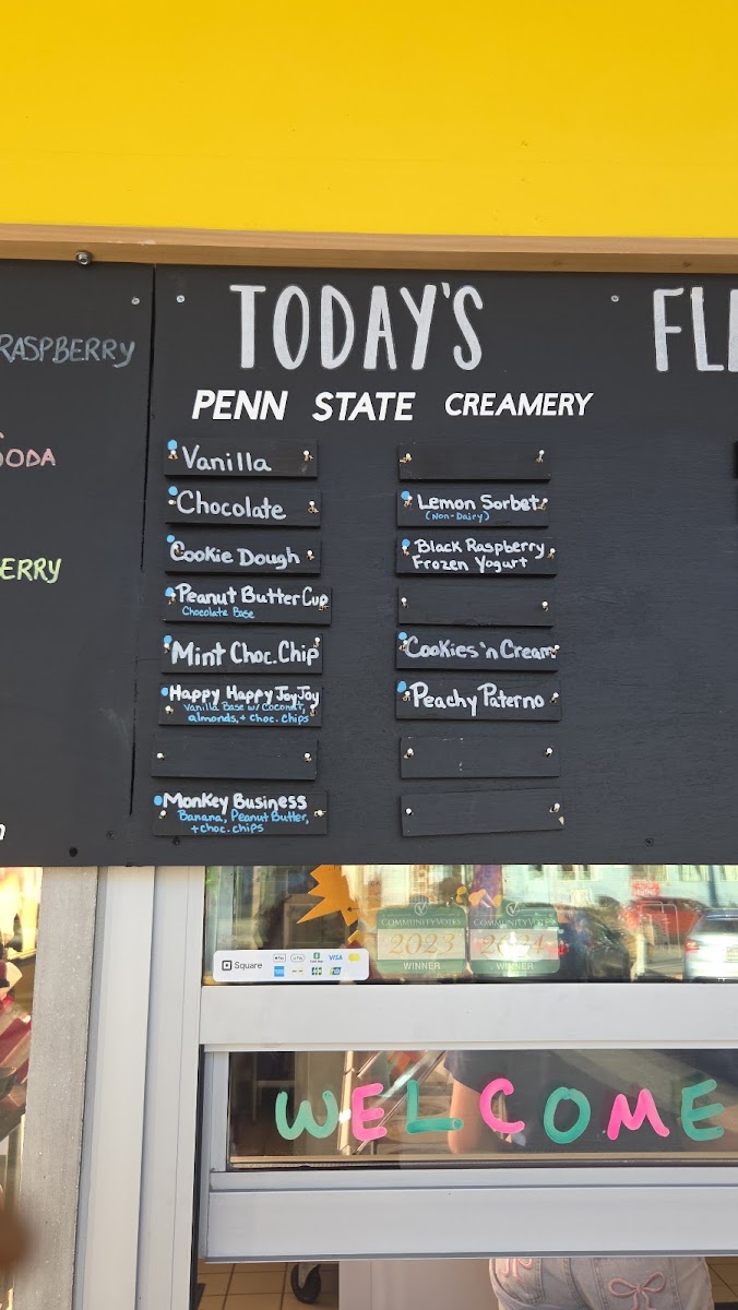 Smiley's Ice Cream Photo Menu 3