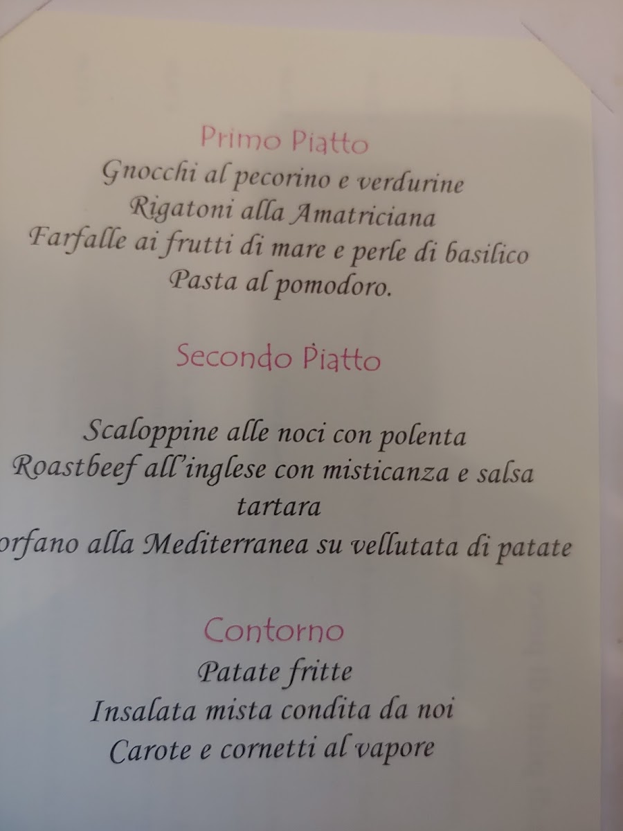 Al Bacio Restaurant & Pizza Photo Menu 2