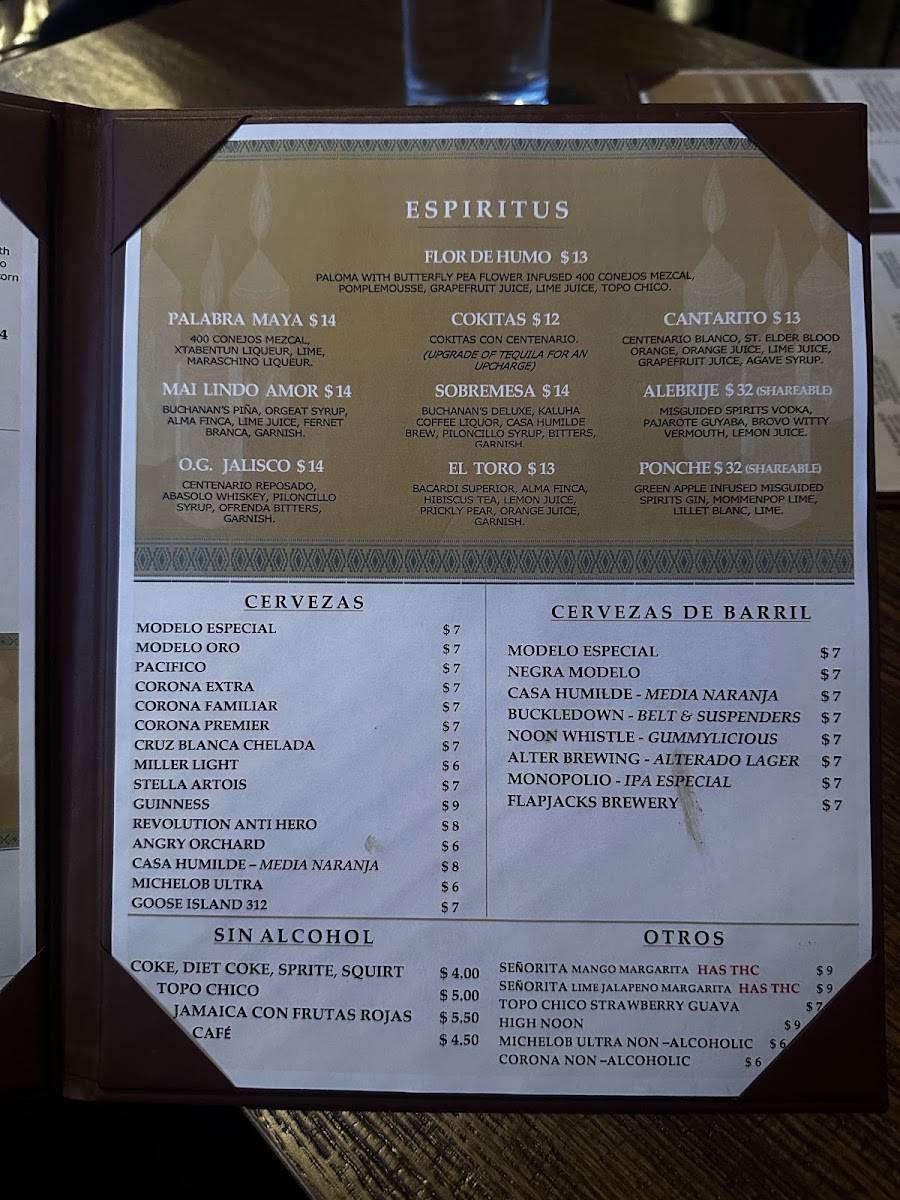 Ofrenda Cantina Y Cocina Photo Menu 5