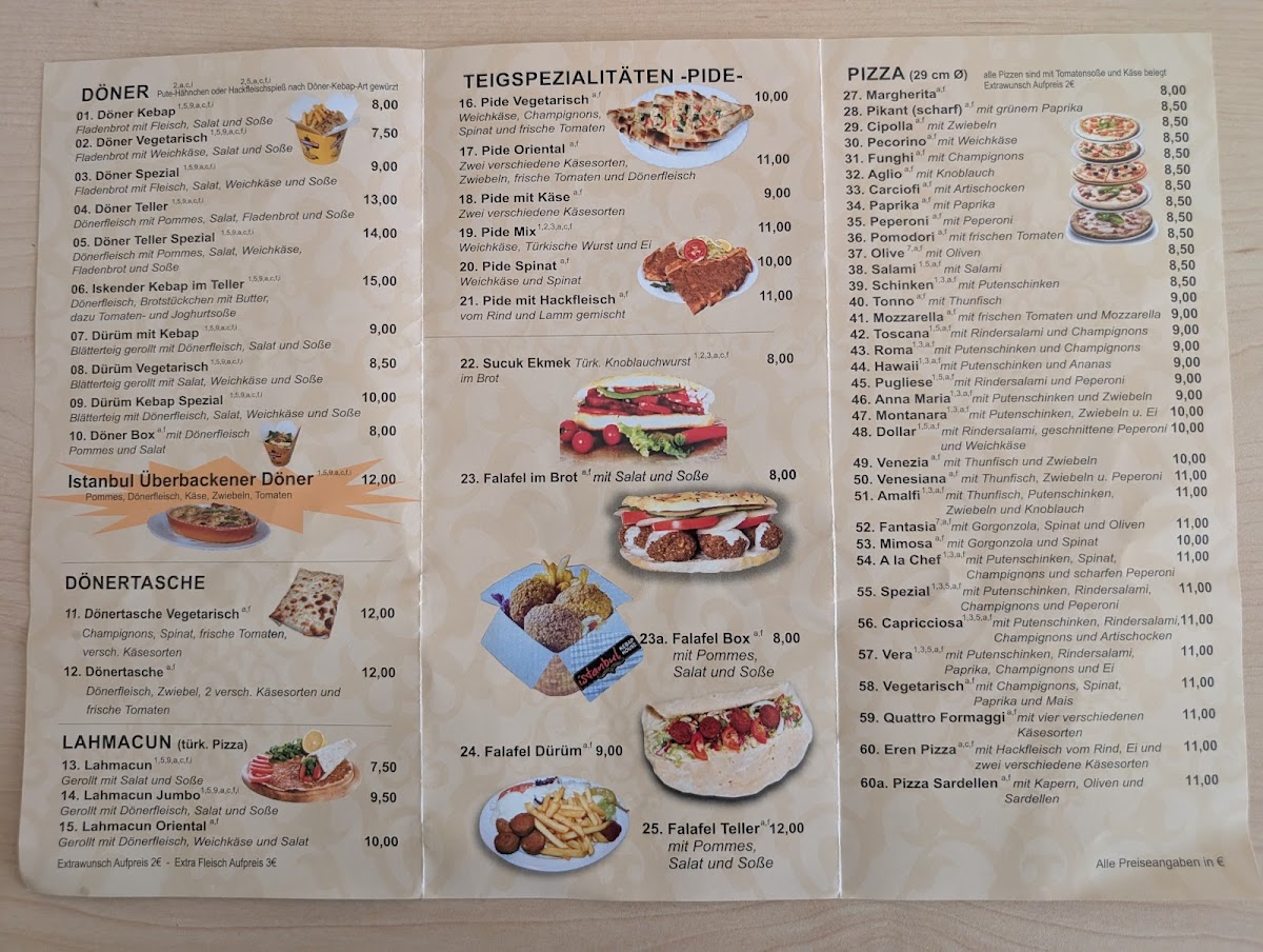 İSTANBUL KEBAP HOUSE Photo Menu 1