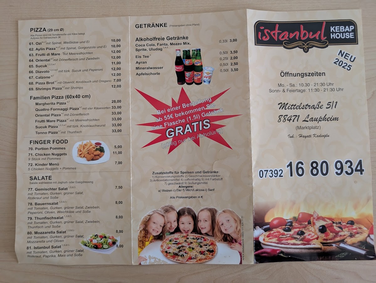 İSTANBUL KEBAP HOUSE Photo Menu 2