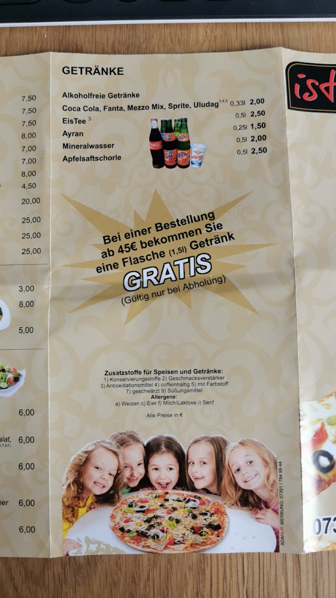 İSTANBUL KEBAP HOUSE Photo Menu 9