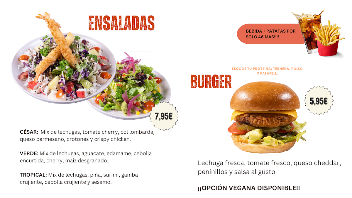 BAM BAM Doner Kebab Glòries Photo Menu 2