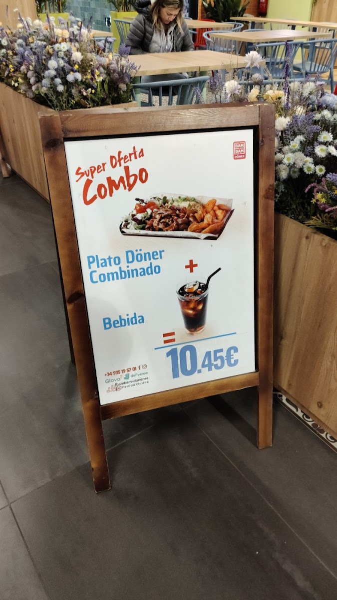 BAM BAM Doner Kebab Glòries Photo Menu 7