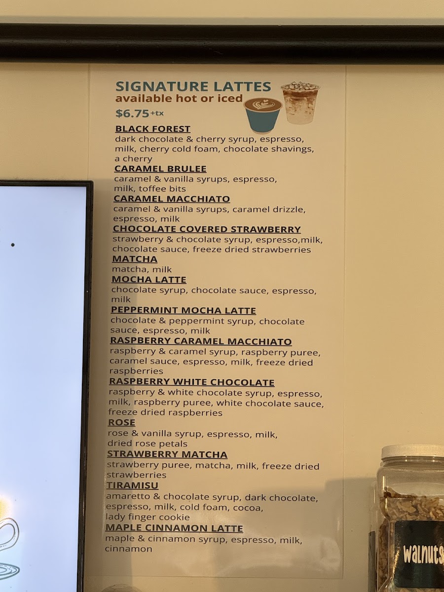 Uncommon Cow Photo Menu 1